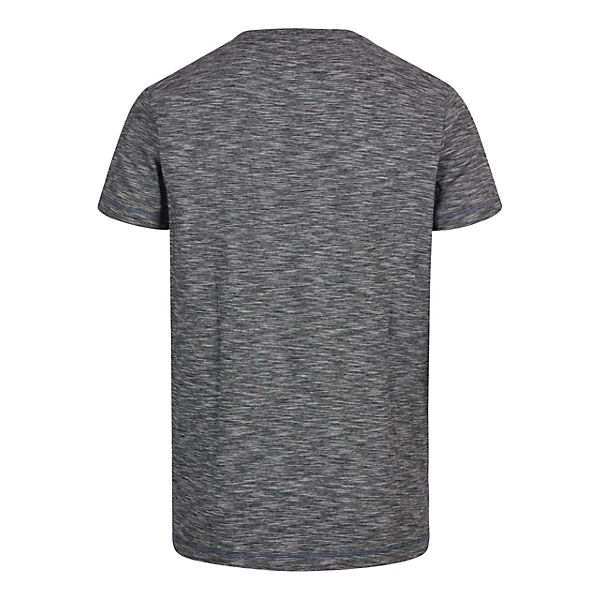 Bekleidung T-Shirts EAGLE® No7 T-Shirt mit Frontprint T-Shirts grau