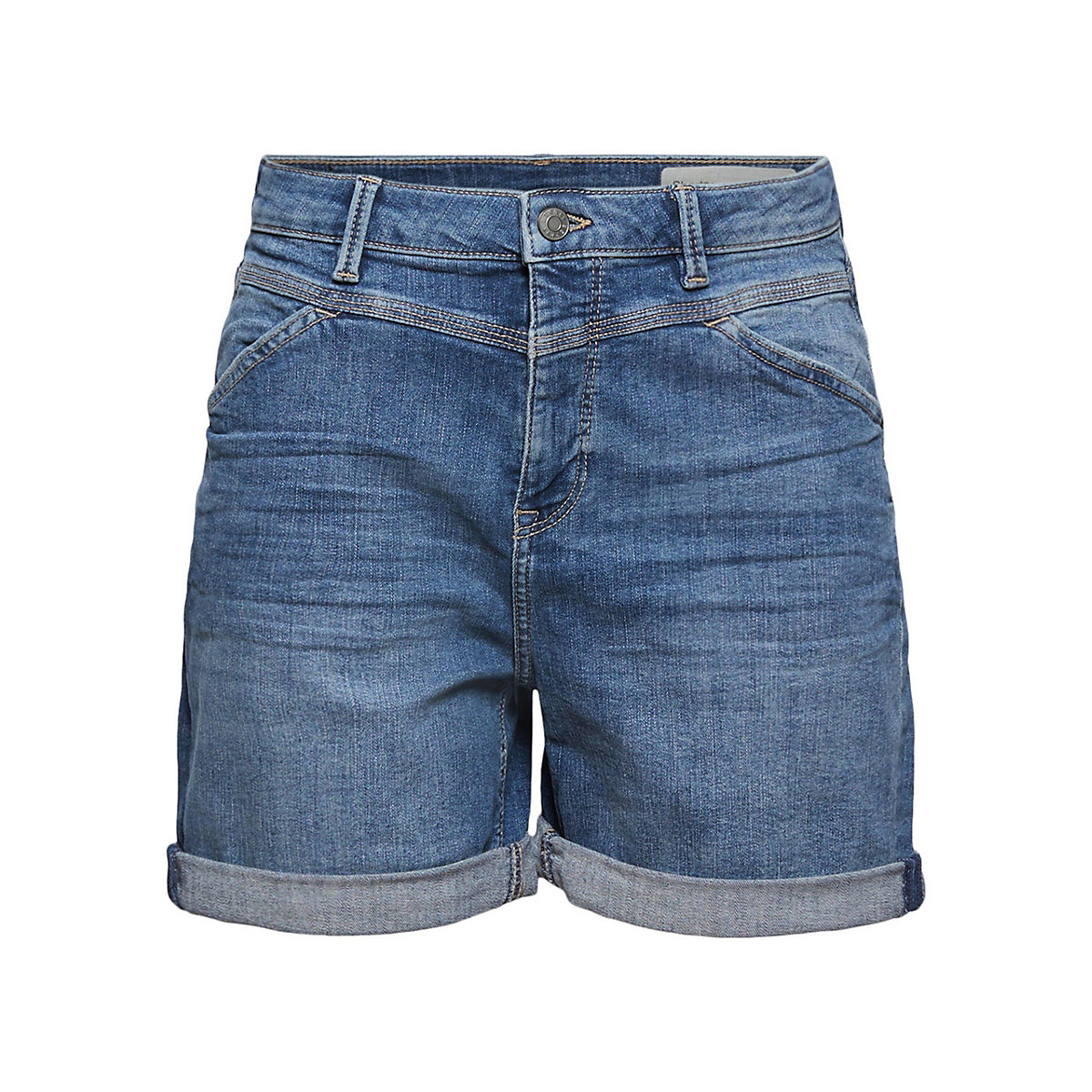 ESPRIT Jeans-Shorts aus Organic Cotton Shorts blue denim