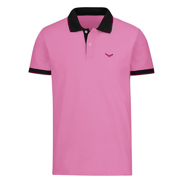 Bekleidung Poloshirts trigema Poloshirt Poloshirts rosa