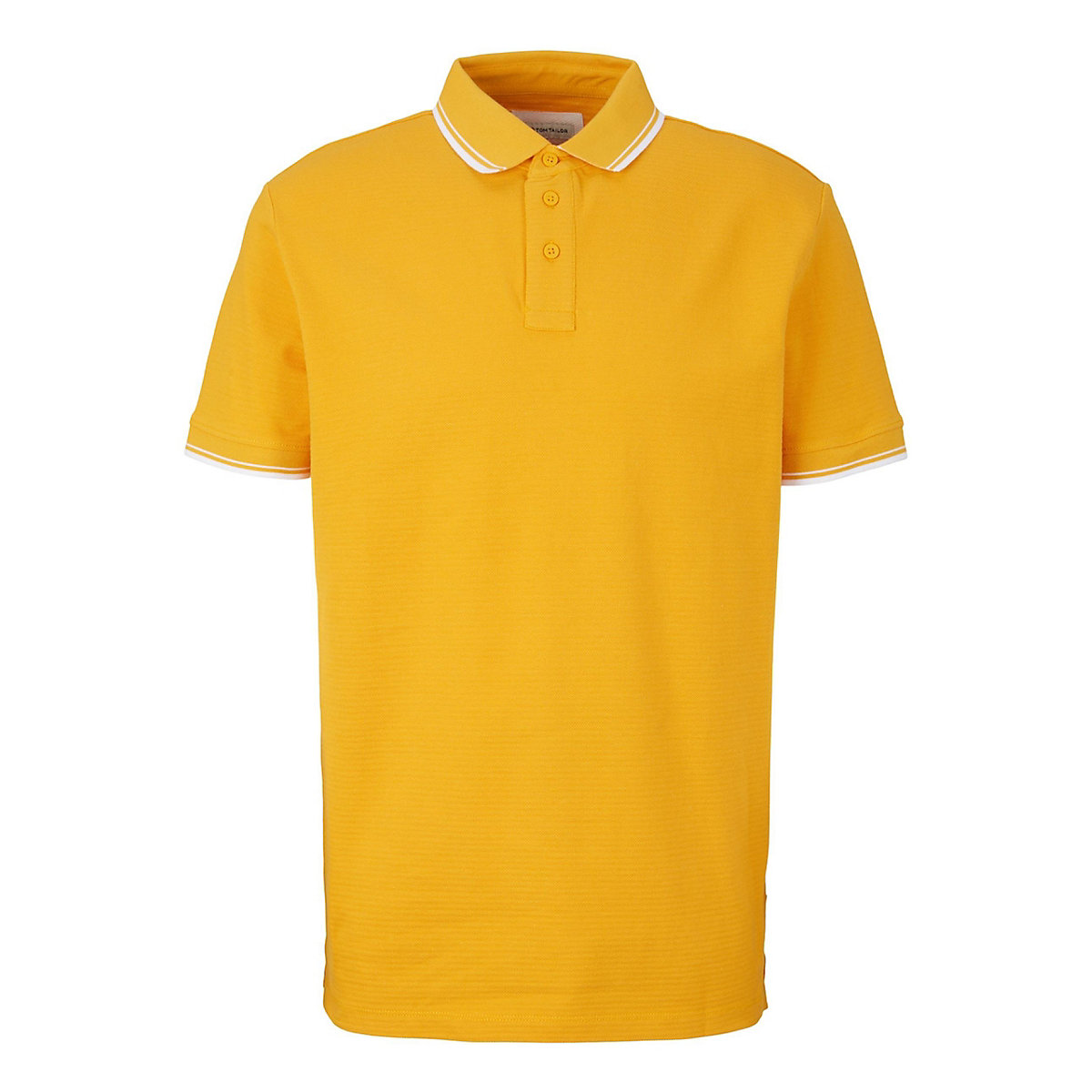 TOM TAILOR Basic Poloshirt Poloshirts gelb