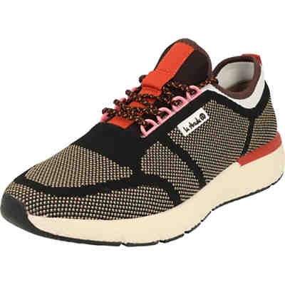 La Strada Herren Schuhe sportliche Sneaker Halbschuhe 9110758 Black/Beige Sneakers Low