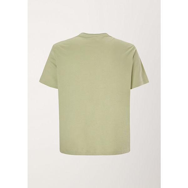 Bekleidung T-Shirts s.Oliver Jerseyshirt mit Print T-Shirts grün