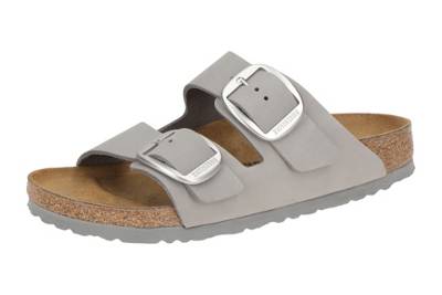 BIRKENSTOCK Damenschuhe ARIZONA BIG BUCKLE Pantoletten grau
