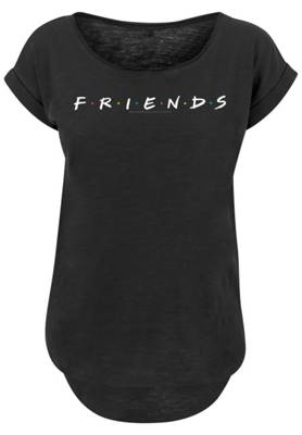 F4NT4STIC, \'FRIENDS Serie TV Logo\' mirapodo schwarz | T-Shirts, Text