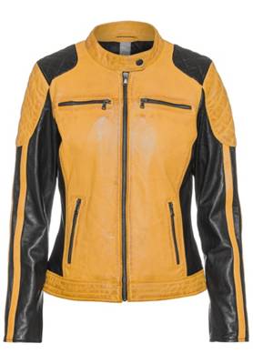 MSGM Andere materialien jacke in Orange Damen Bekleidung Jacken Lederjacken 