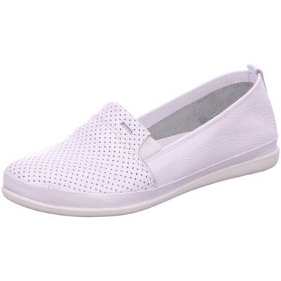 Scandi Slipper & Mokassins weiß