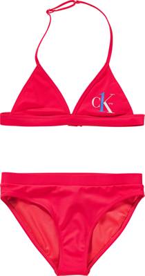CALVIN KLEIN SWIMWEAR Kinder Bikini rot