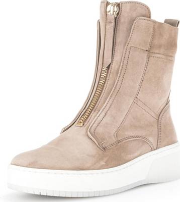 Gabor Schnürstiefeletten beige