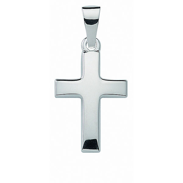 Adelia´s Damen & Herren Silberschmuck 925 Silber Kreuz Anhänger Kettenanhänger