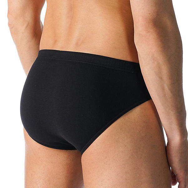Bekleidung Slips, Panties & Strings Mey Jazzpant - Unterhose 3er Pack Casual Cotton Slips schwarz