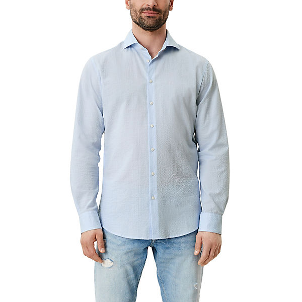 Tailored: Hemd mit Haikragen Langarmhemden