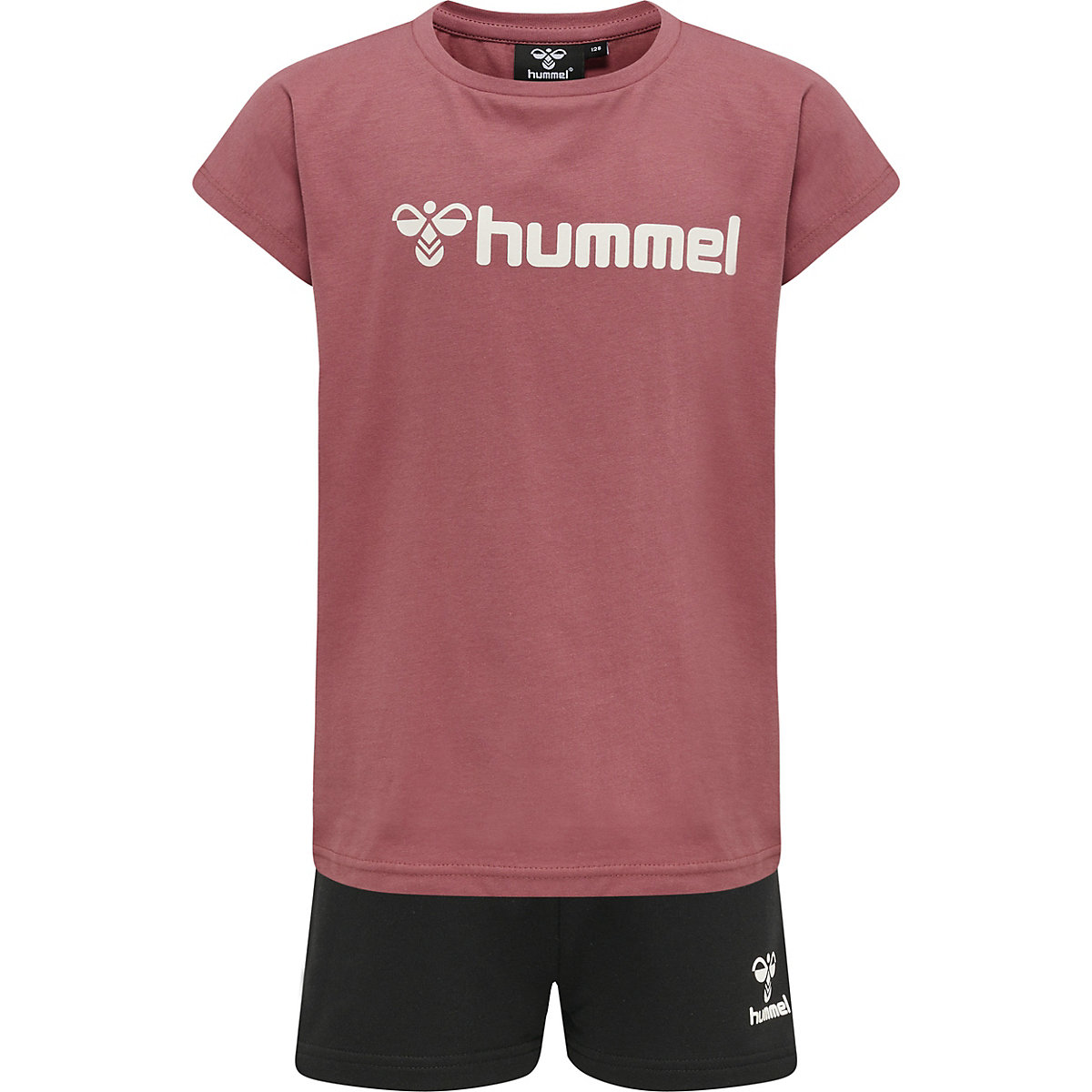 hummel hmlNOVA SHORTS SET Jogginganzüge für Mädchen rosa