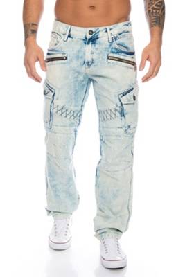 Cipo & Baxx Herren Jeans mit aufwendigen Designs 
