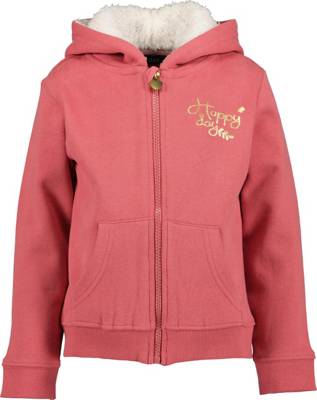 BLUE SEVEN Sweatjacke für Mädchen braun