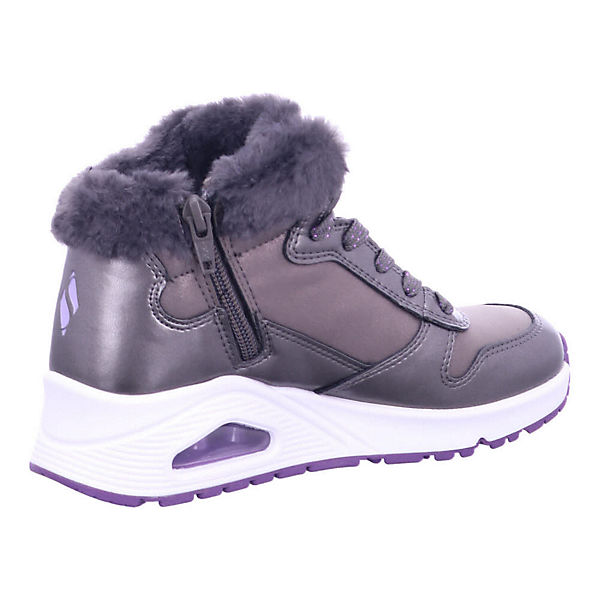 Schuhe Klassische Stiefel SKECHERS Boots UNO - COZY ON AIR Stiefel silber Schuhe Klassische Stiefel SKECHERS Boots UNO - COZY ON AIR Stiefel silber