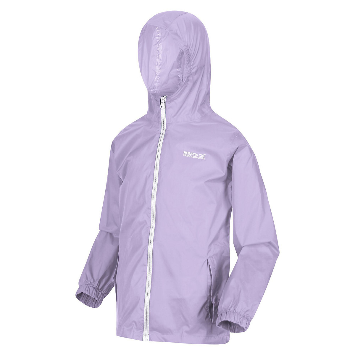 Regatta Regenjacke mit Packbeutel Kids Pack-It Jacket III Regenjacken für Kinder lila Regatta Regenjacke mit Packbeutel Kids Pack-It Jacket III Regenjacken für Kinder lila