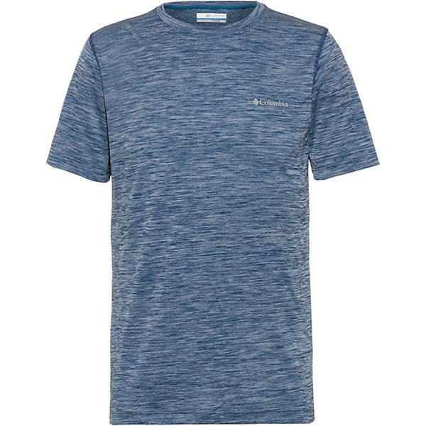 Bekleidung T-Shirts Columbia Funktionsshirt ZERO RULES Funktionsshirts Adultmännlich blau