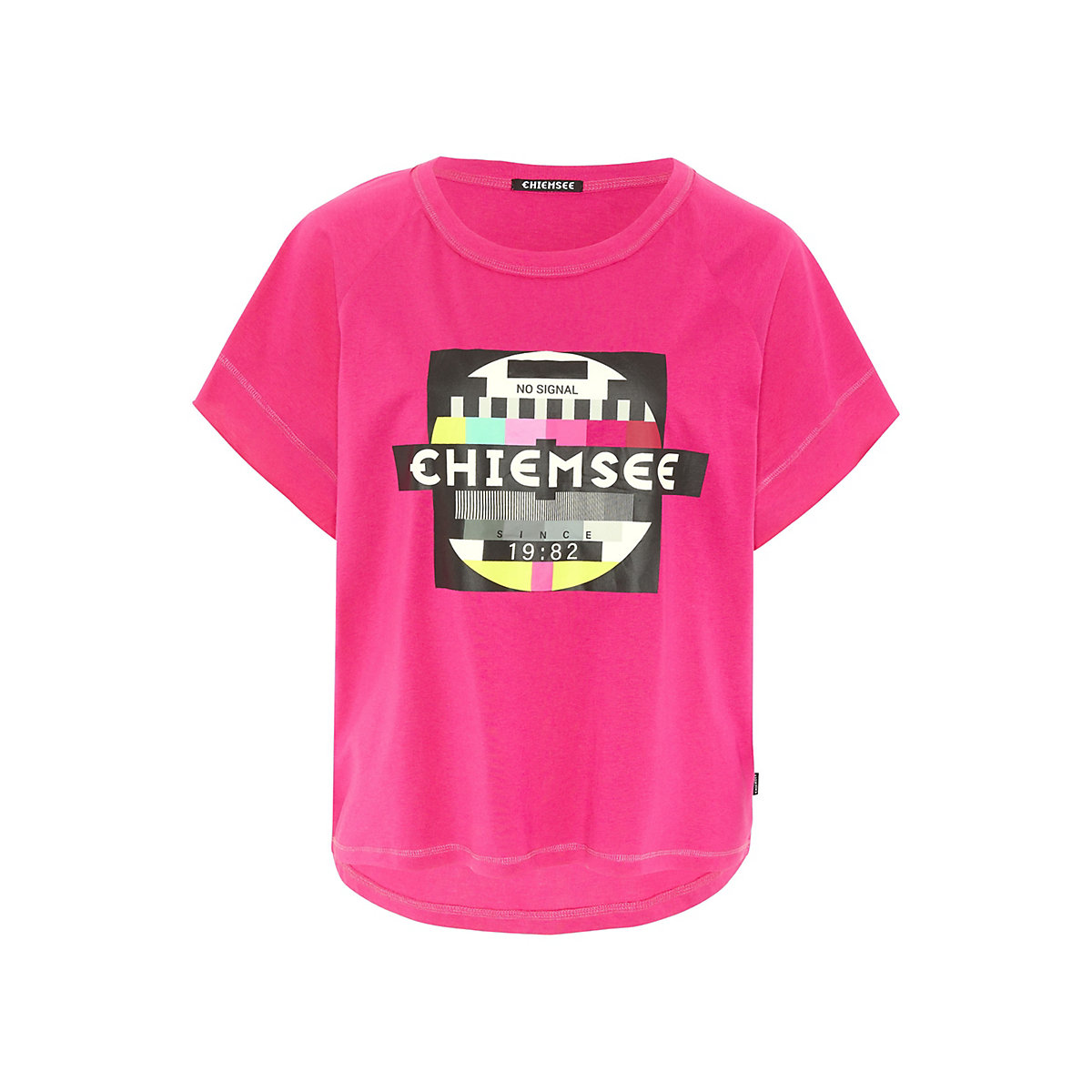 CHIEMSEE T-Shirt mit Rundhalsausschnitt T-Shirts pink