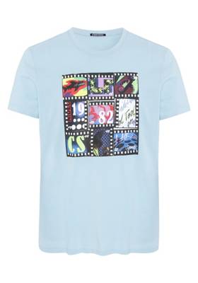 CHIEMSEE T-Shirt mit Rundhalsausschnitt T-Shirts blau