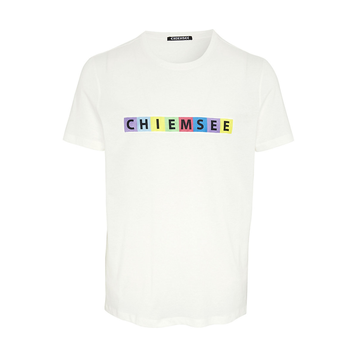 CHIEMSEE T-Shirt mit Rundhalsausschnitt T-Shirts weiß