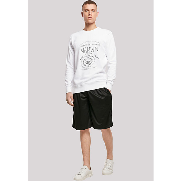 Bekleidung Sweatshirts F4NT4STIC Looney Tunes Marvin The Martian Where's The Kaboom Sweatshirts weiß Bekleidung Sweatshirts F4NT4STIC Looney Tunes Marvin The Martian Where's The Kaboom Sweatshirts weiß