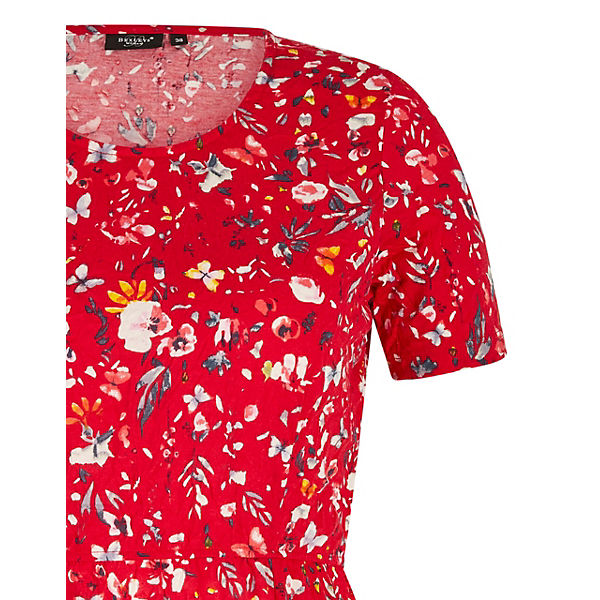 Bekleidung Midikleider BEXLEYS® woman Modisches Sommerkleid Sommerkleider rot