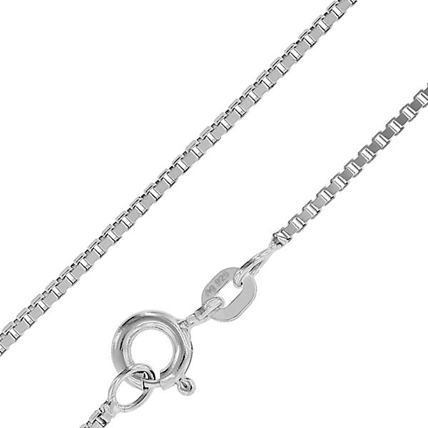 Accessoires Halsketten trendor Skorpion Sternzeichen mit Halskette 925 Silber Ø 15 mm Halsketten silber
