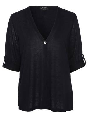 Via Appia Strickjacke dunkelblau