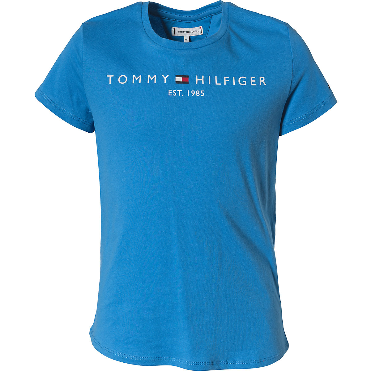 TOMMY HILFIGER T-Shirt für Mädchen Organic Cotton aqua