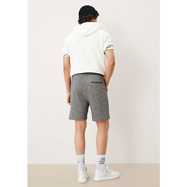 Bekleidung Shorts QS by s.Oliver Regular: Jogger aus Sweat Shorts schwarz