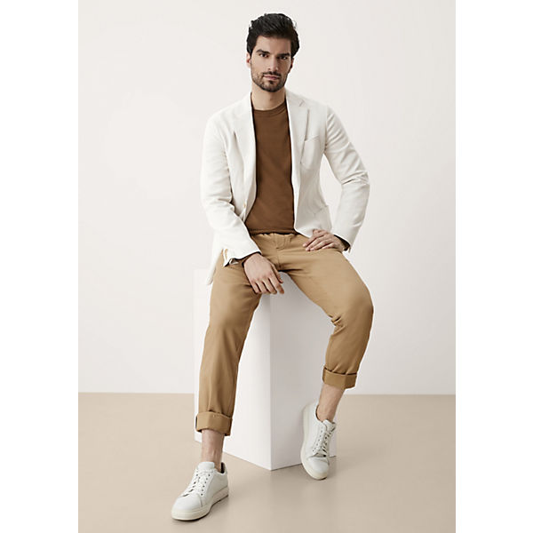 Bekleidung Sakkos s.Oliver Slim: Twill-Sakko mit Taschen Sakkos creme Bekleidung Sakkos s.Oliver Slim: Twill-Sakko mit Taschen Sakkos creme