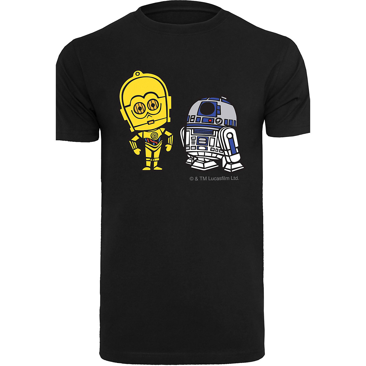 F4NT4STIC Star Wars Resistance Droids Chest Print T-Shirts schwarz F4NT4STIC Star Wars Resistance Droids Chest Print T-Shirts schwarz