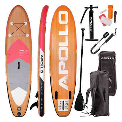 Aufblasbares Stand Up Paddle Board SUP - Wood Pink