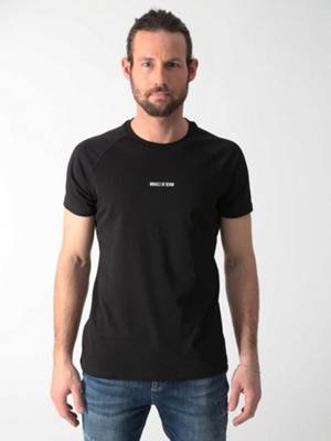 MIRACLE OF DENIM Kurzarmshirt schwarz