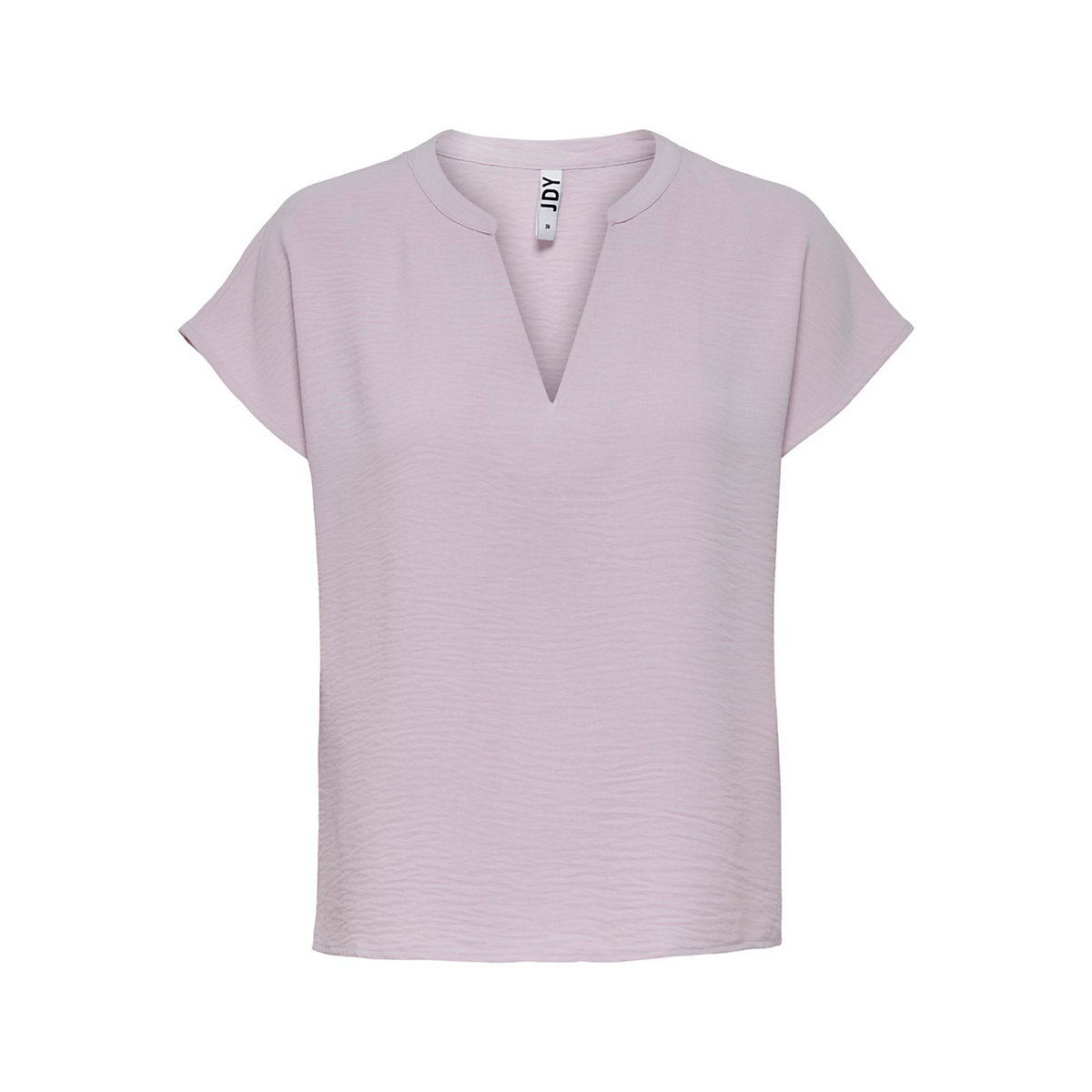 Jacqueline de Yong Einfarbige Kurzarm Bluse V-Ausschnitt Blusenshirt Blouse JDYLION lila