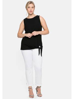 sheego Top Tops schwarz