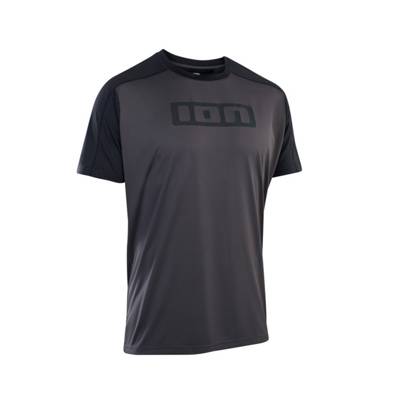 ION Fahrradshirt Logo SS für Herren grau