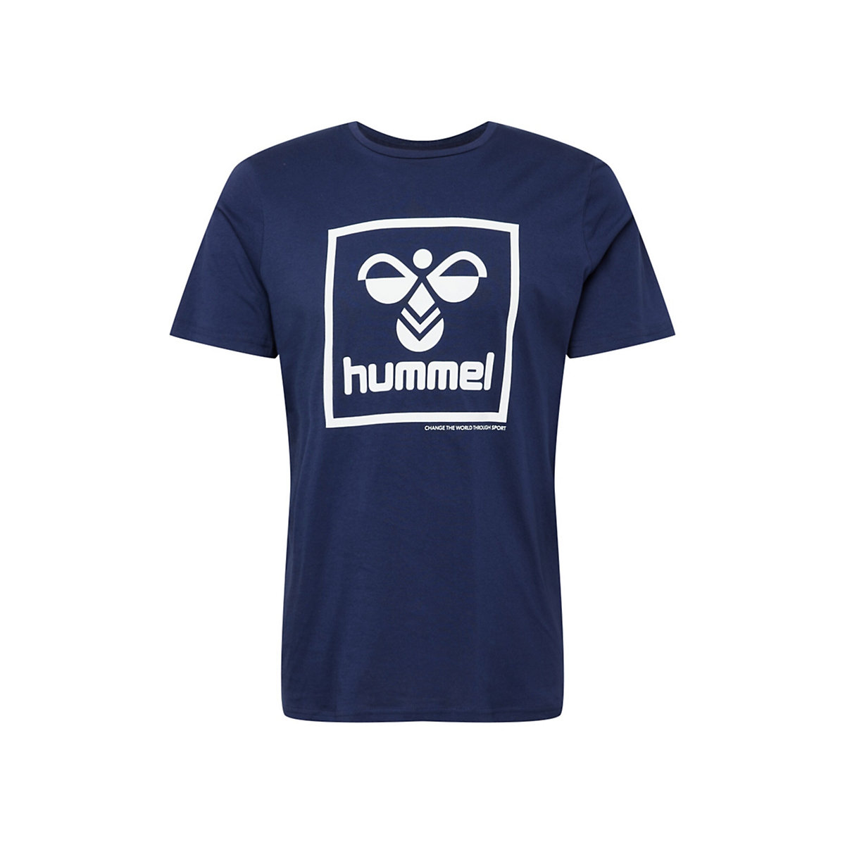 hummel Shirt blau/weiß