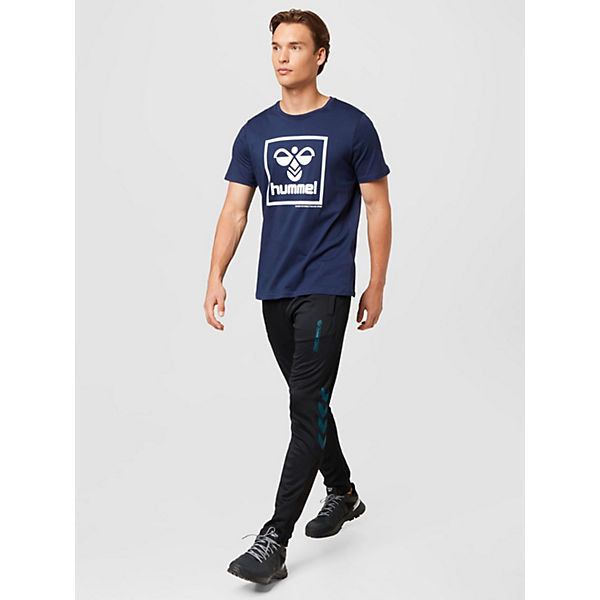 Bekleidung T-Shirts hummel funktionsshirt Funktionsshirts blau