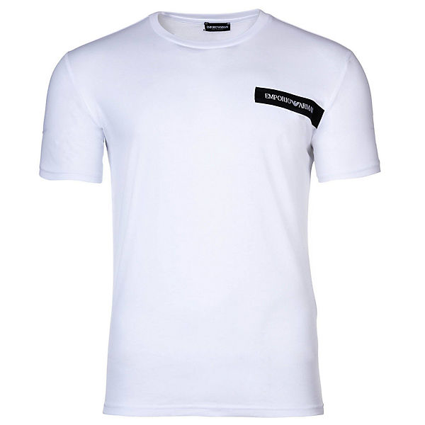 Herren T-Shirt - LOGO TAPE, Beachwear, Kurzarm, Rundhals, Cotton T-Shirts