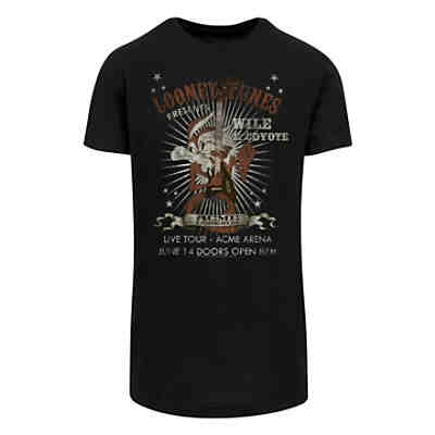 Long Cut T-Shirt 'Looney Tunes Wile E Coyote Guitar' T-Shirts