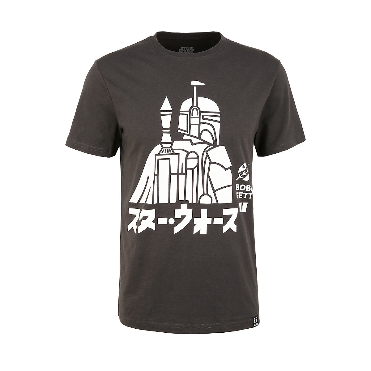 Star Wars Recovered T-Shirt Star Wars Boba Fett Japanese T-Shirts AdultM schwarz
