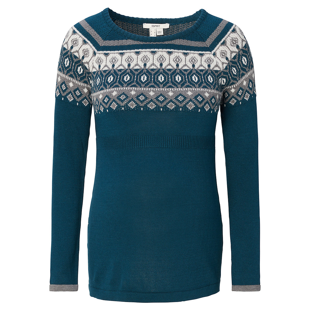 ESPRIT for mums Pullover Pullover blau