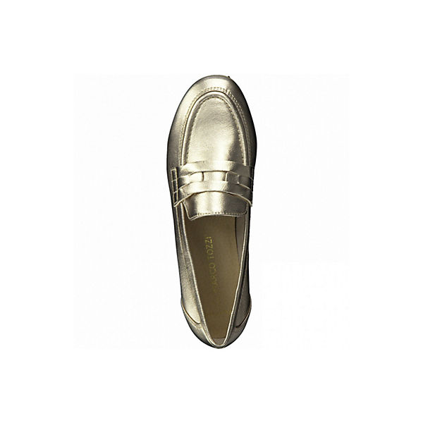 Schuhe Klassische Slipper MARCO TOZZI slipper Klassische Slipper gold Schuhe Klassische Slipper MARCO TOZZI slipper Klassische Slipper gold