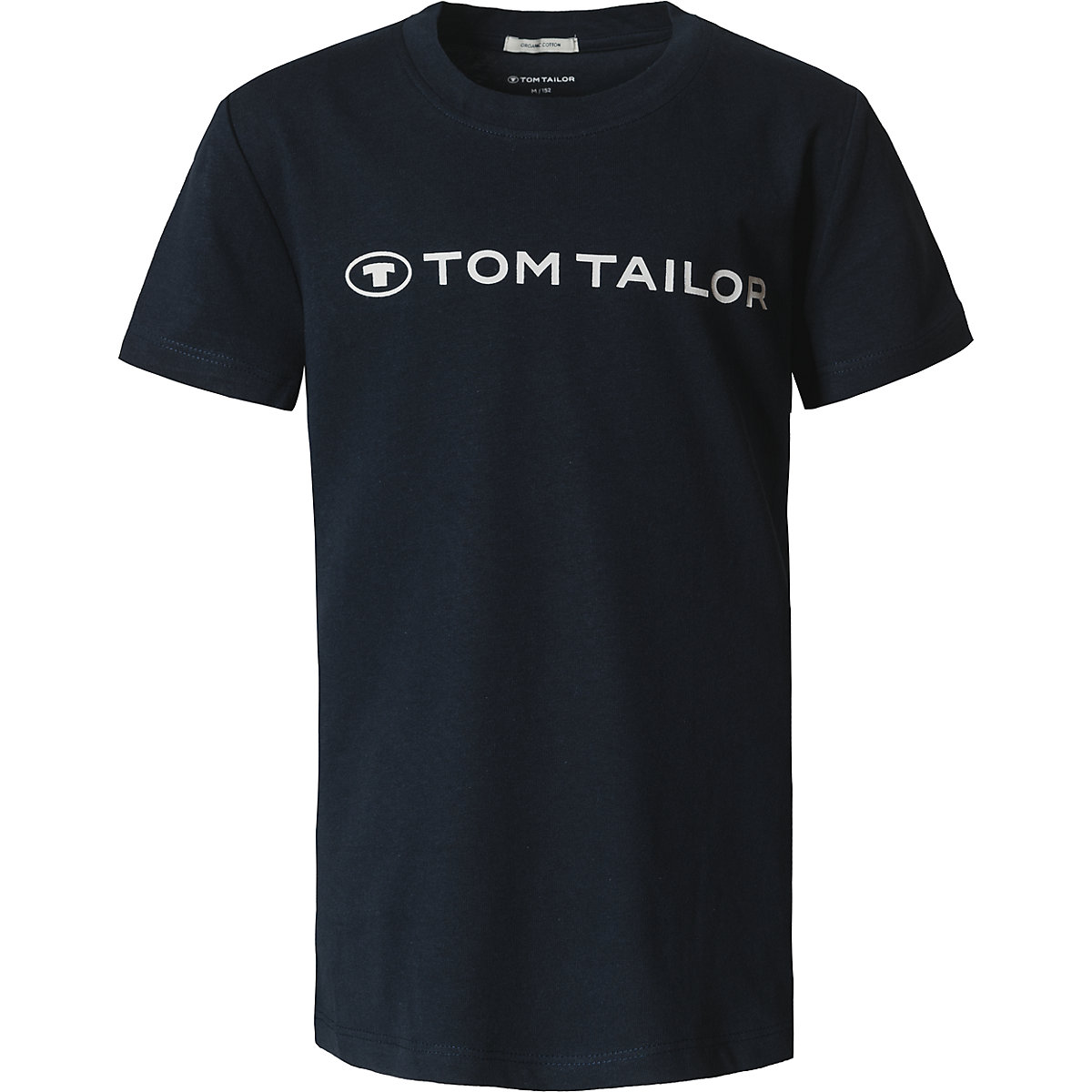 TOM TAILOR T-Shirt für Mädchen Organic Cotton dunkelblau