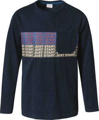 s.Oliver Langarmshirt für Jungen blau