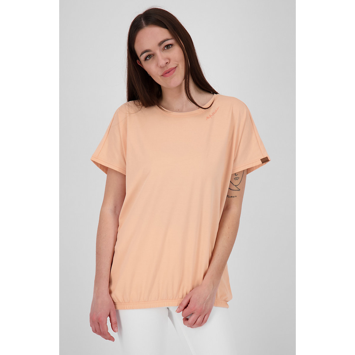 ALIFE AND KICKIN® ClaudiAK A Shirt T-Shirts apricot