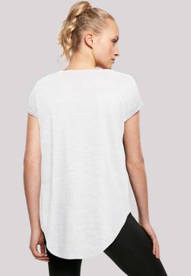 F4NT4STIC Long Cut T-Shirt Disney Arielle die Meerjungfrau Sebastian Bubbles T-Shirts weiß SE11497