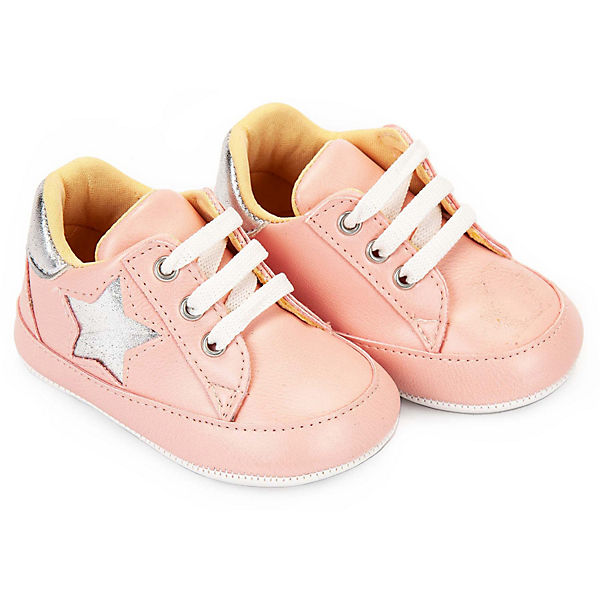 Schuhe  Baby Pattini Babyschuhe Star rosa