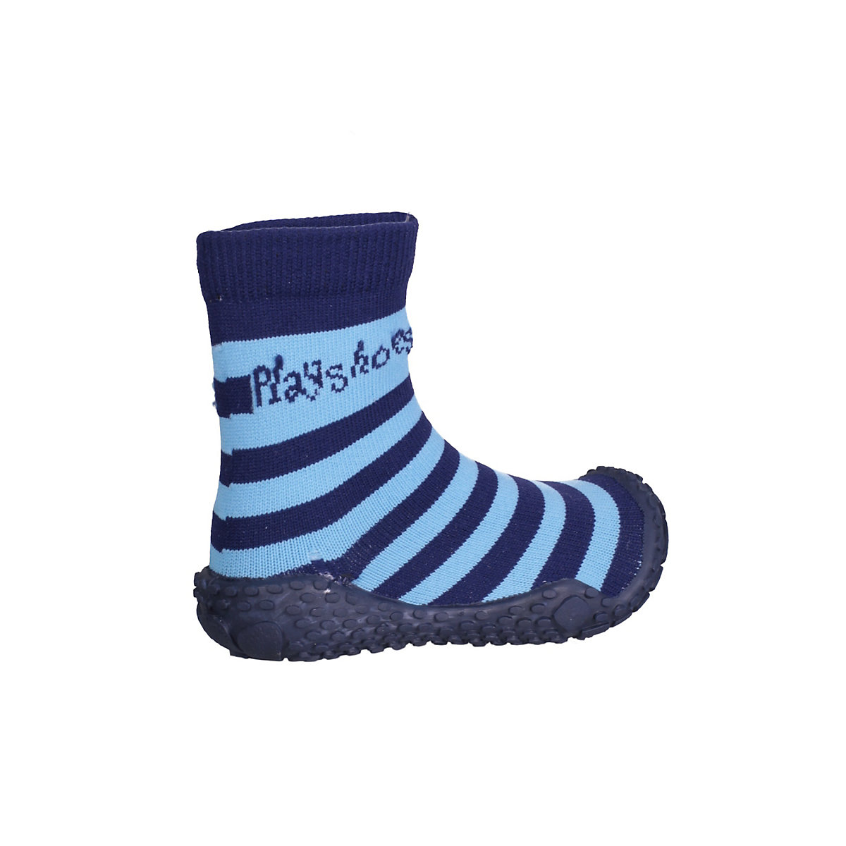 Playshoes Aqua-Socke Streifen Badeschuhe für Jungen blau-kombi